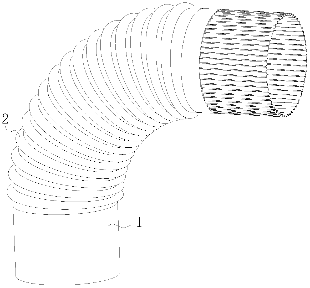 Double-wall corrugated pipe