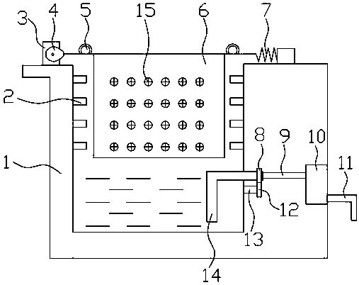 Shrimp meat separation device using vibration and separation method