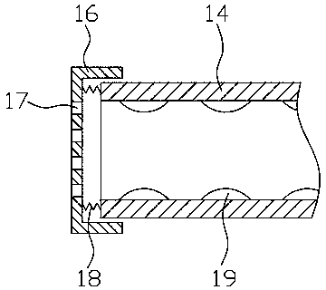 Shrimp meat separation device using vibration and separation method