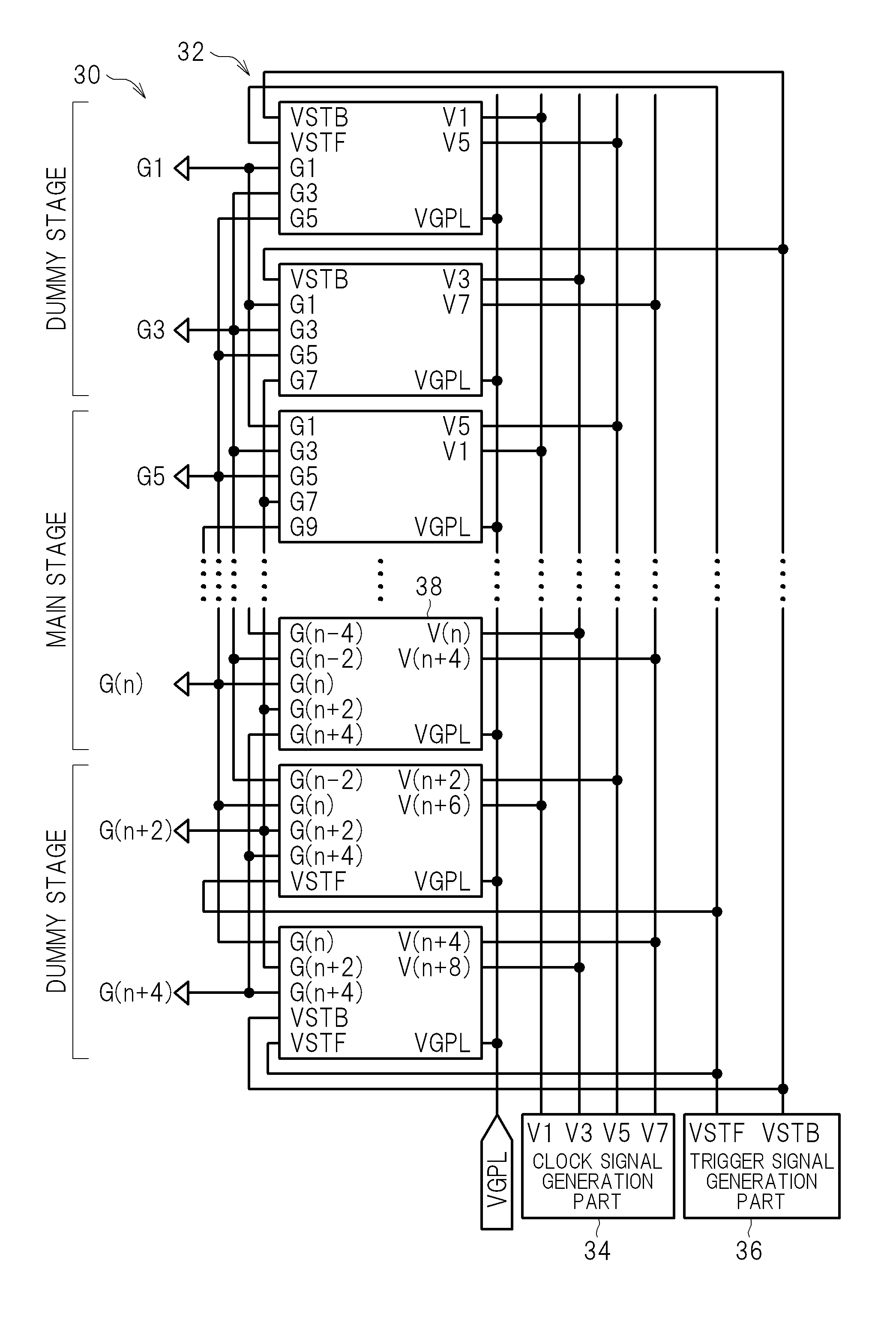 Bidirectional shift register and image display device using the same