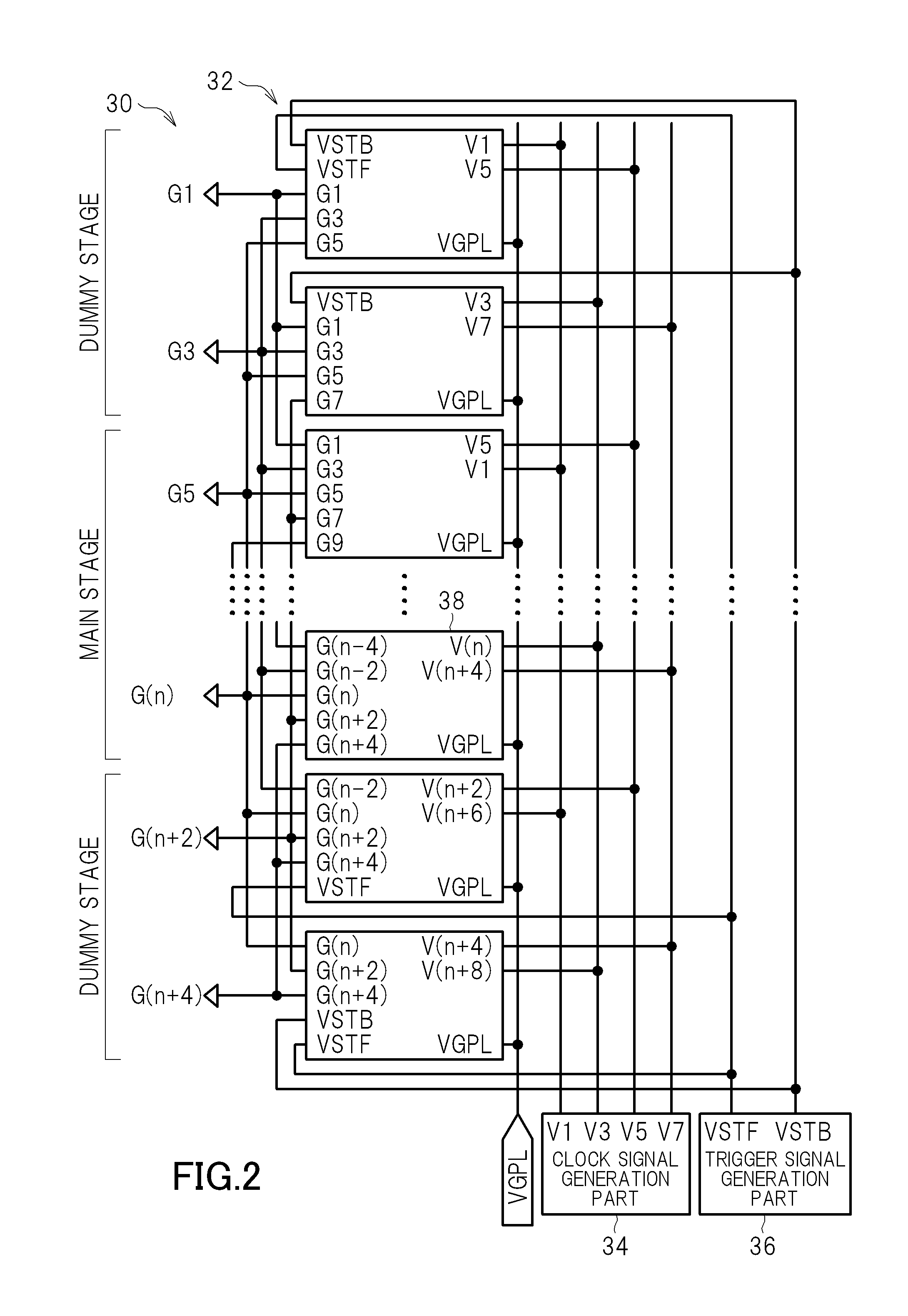 Bidirectional shift register and image display device using the same