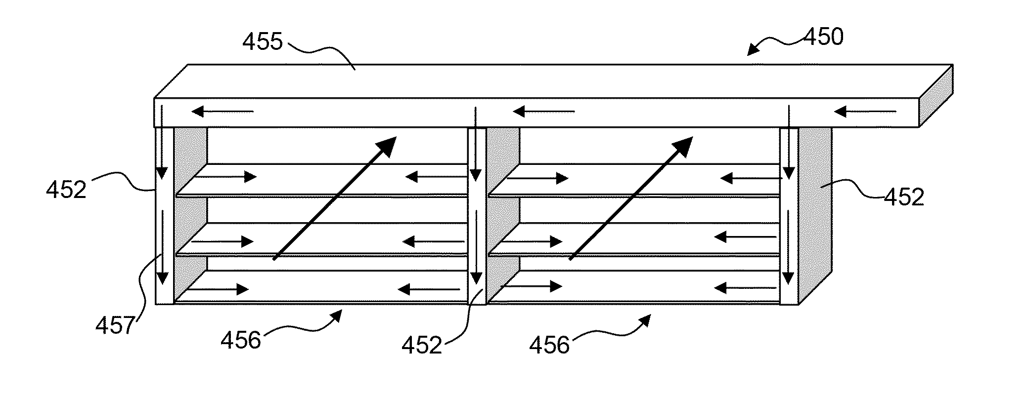 Collector electrodes and ion collecting surfaces for electrohydrodynamic fluid accelerators