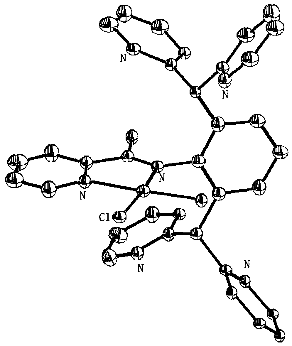 Complex for catalyzing polymerization of 4-methyl-1-pentene and preparation method thereof