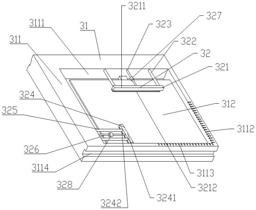 Gold stamping plate auxiliary clamping device