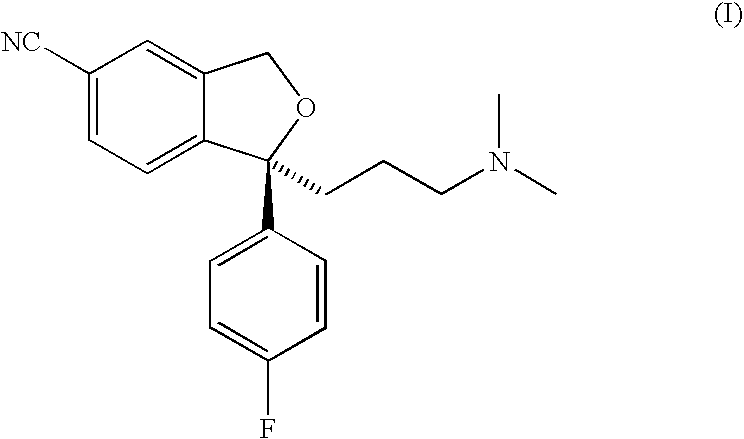 Crystalline base of escitalopram and orodispersible tablets comprising escitalopram base