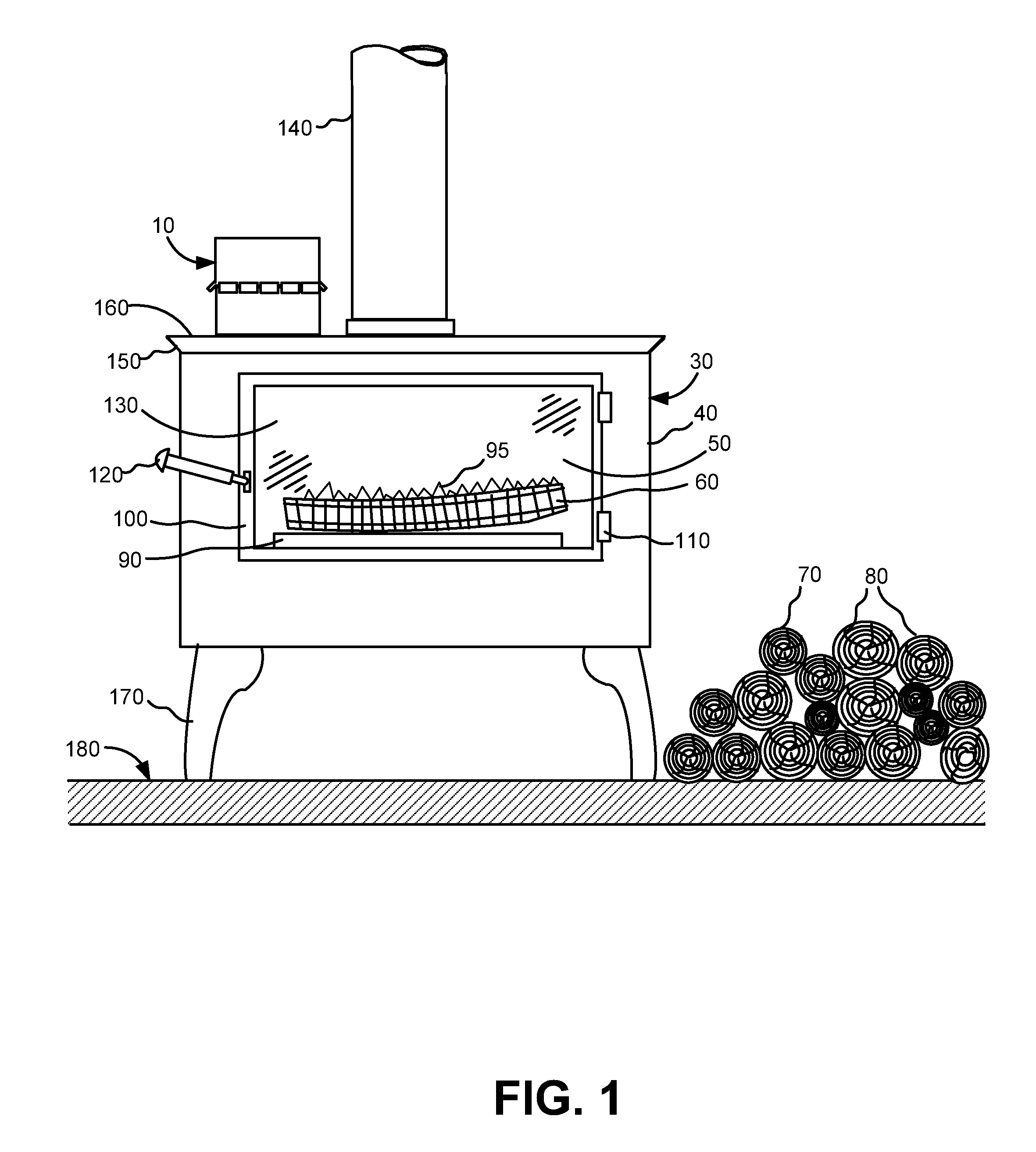 Stackable cooking apparatus for cooking a food item and method of manufacturing the stackable cooking apparatus