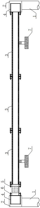 Prefabricated inner support edge node structure of foundation pit and construction method