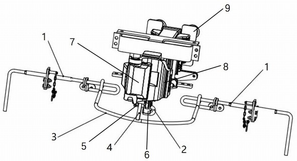 A hook lifting device