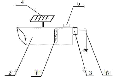 Anti-interference type traffic caution light device