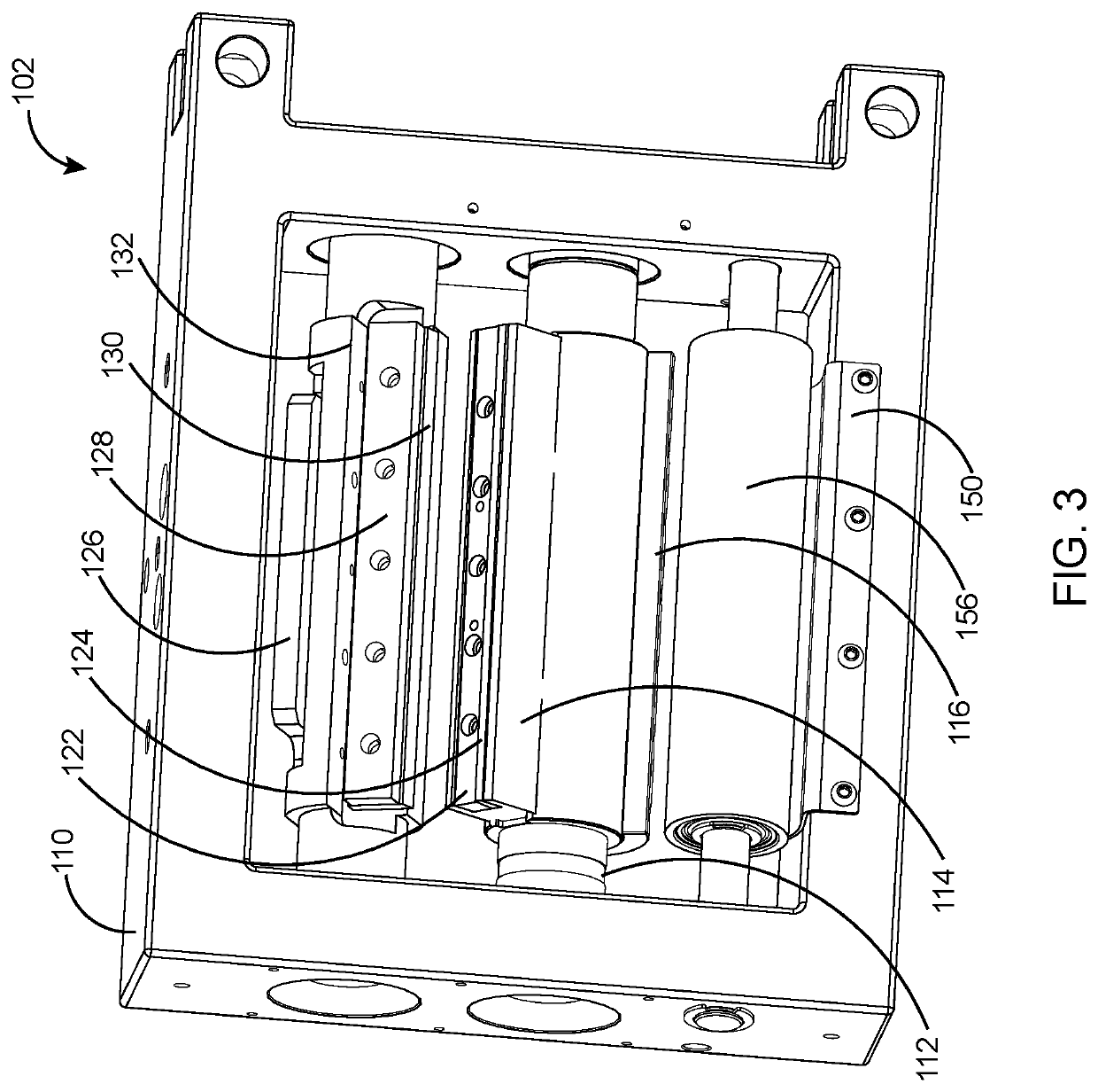 Systems and methods for cutting label material