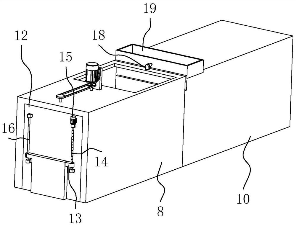 Underwater cast-in-situ bored pile reverse circulation efficient hole-forming construction device and method