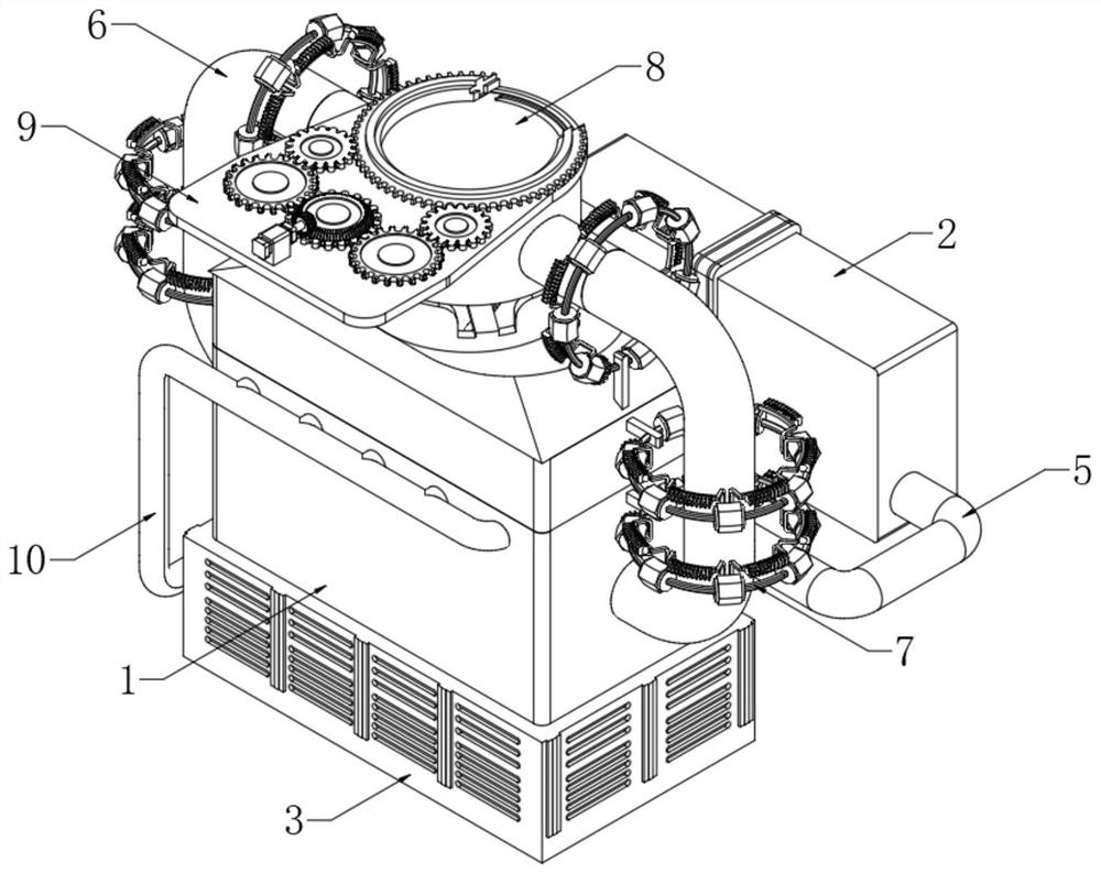 Evaporation device used for heat pipe radiator
