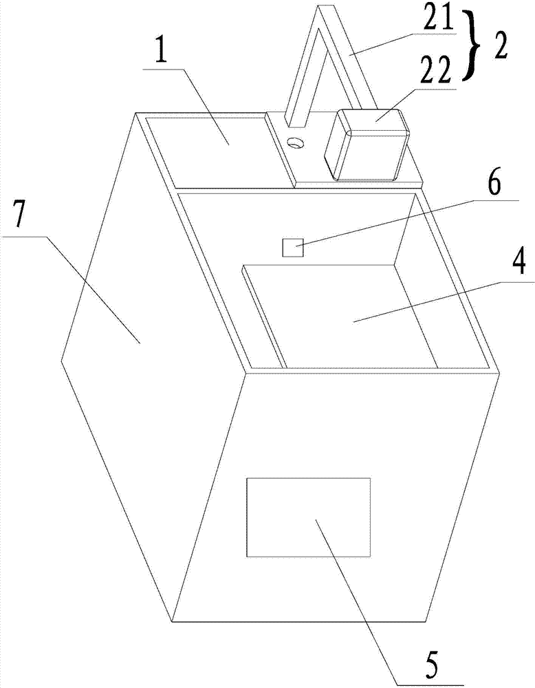 Swept card recovering device and swept card recovering method