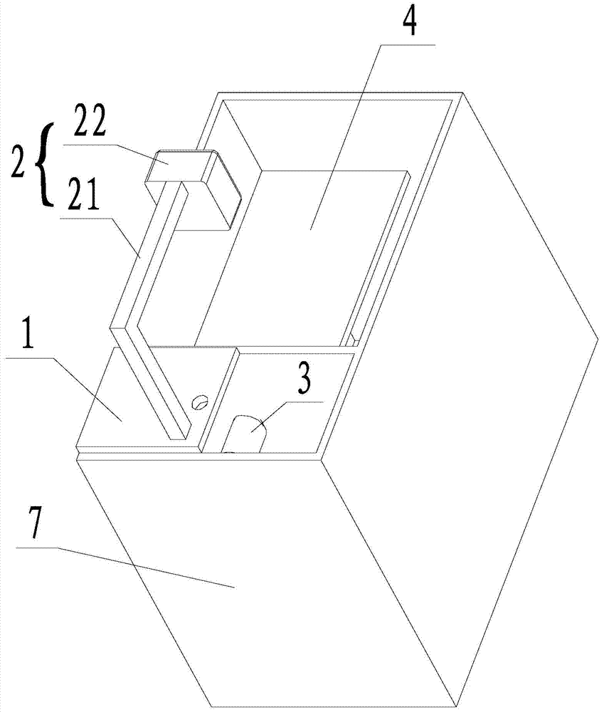 Swept card recovering device and swept card recovering method