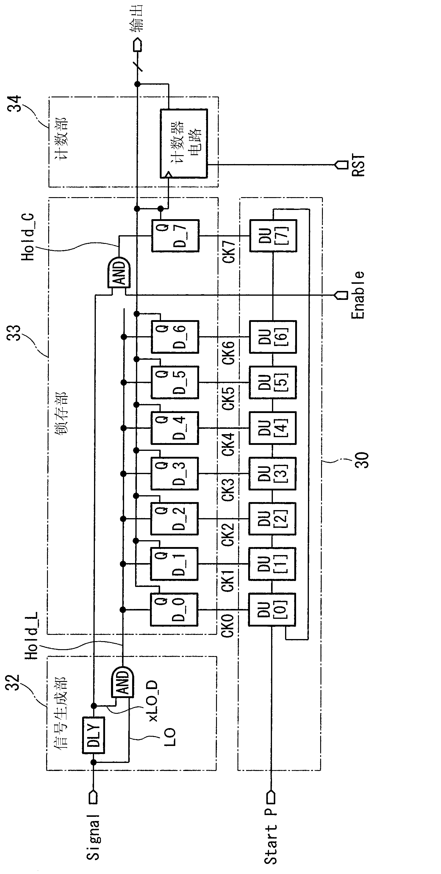 Time detection circuit, ad converter, and solid state imaging device