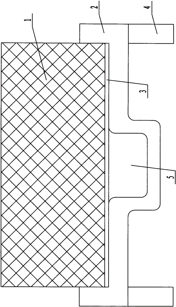 Plastic dish grid draining rack