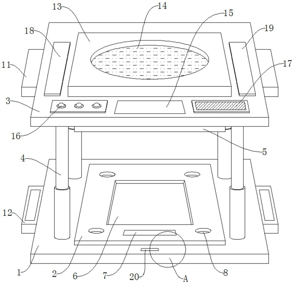 Guiding and positioning mechanism for mold core of plastic mold and using method of guiding and positioning mechanism