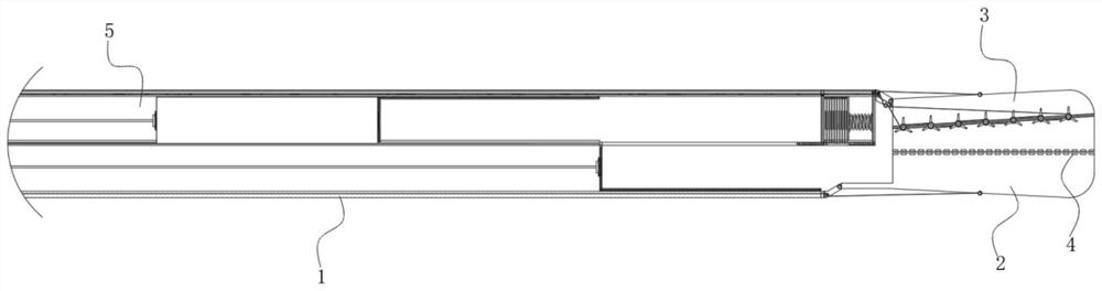 Continuous repeated sampling bronchoscope biopsy forceps