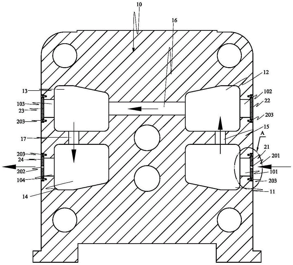 Die-casting head plate