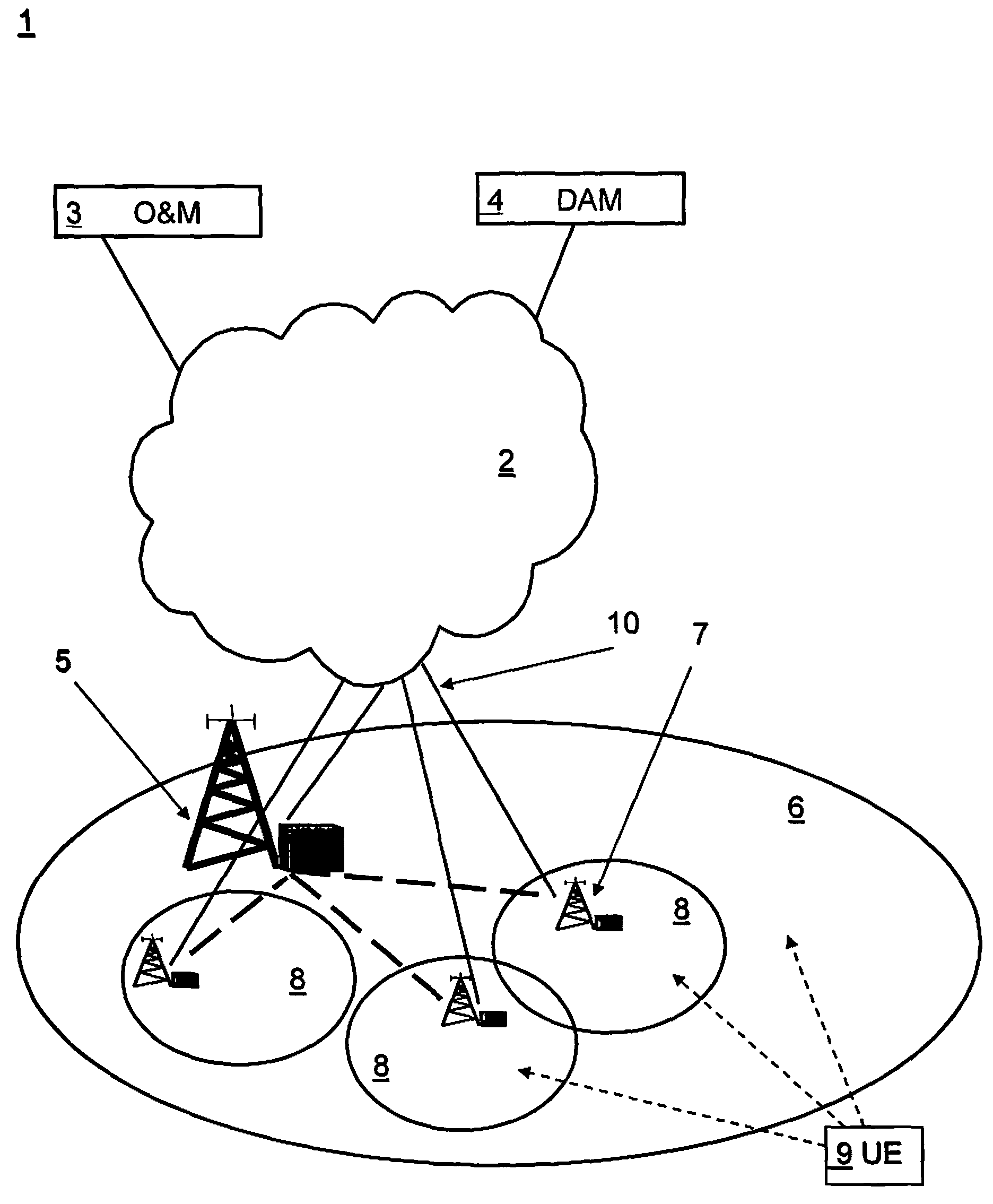 Method and network node in a communications system