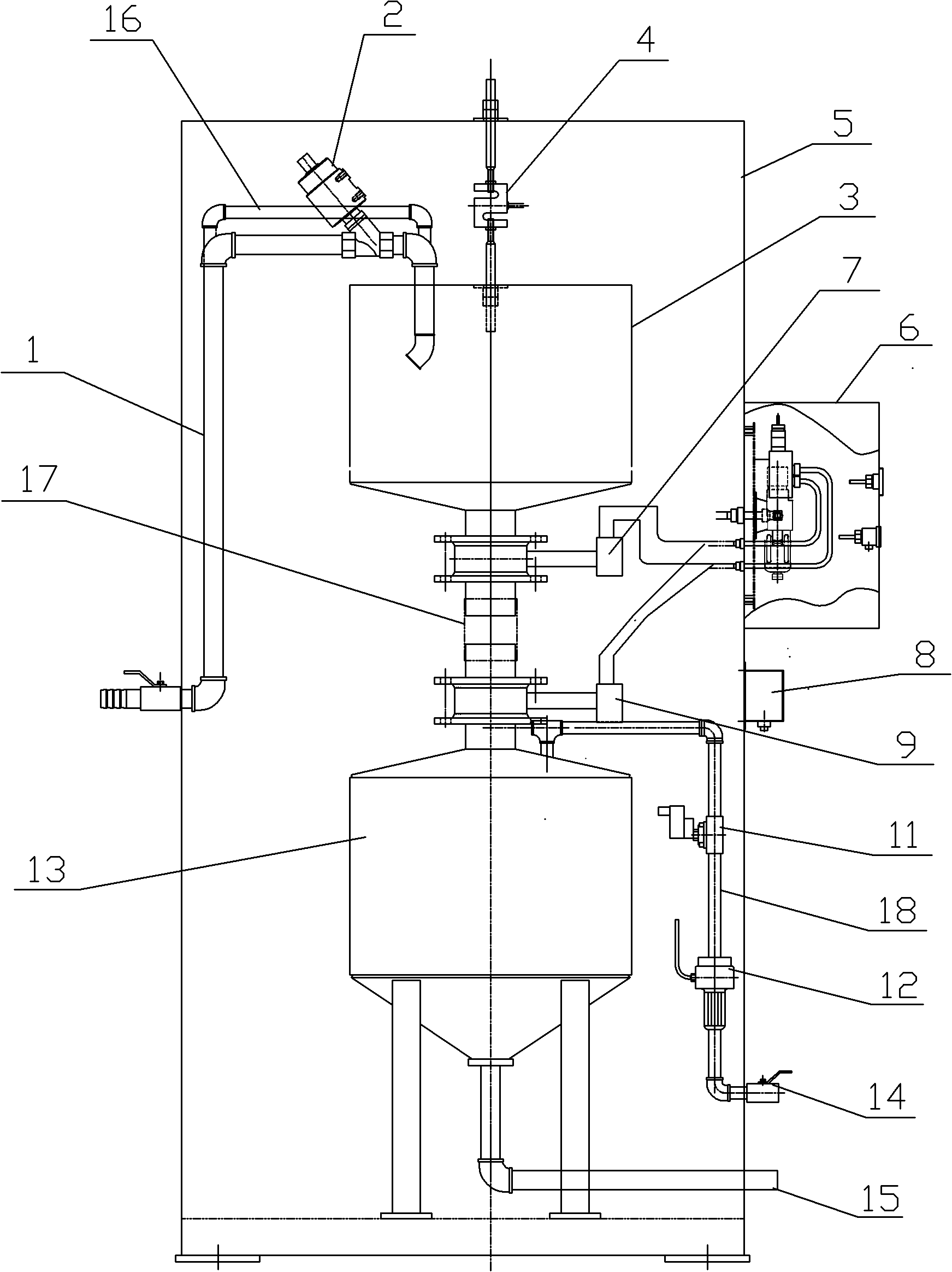 Blowing additive metering system