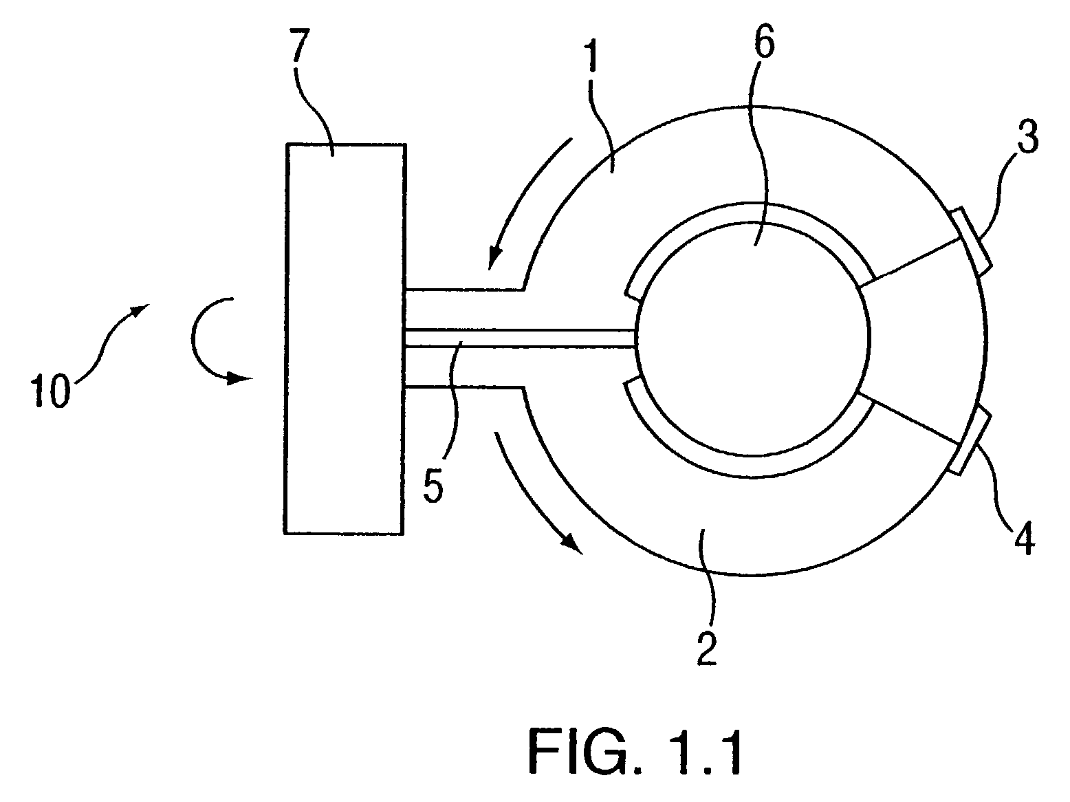 Rotary piezoelectric microactuator with an optimum suspension arrangement