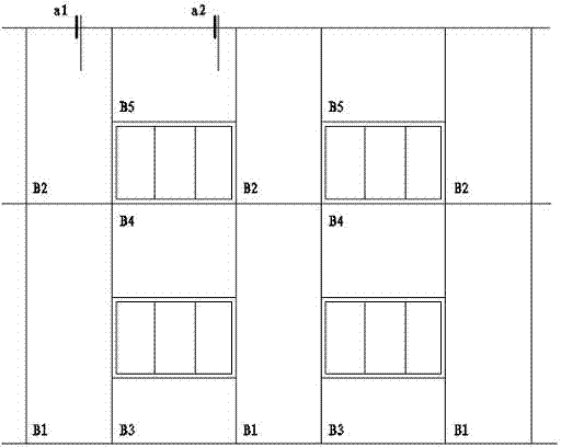 Prefabricated concrete steel wire net rack sandwiched curtain wall and installation method thereof