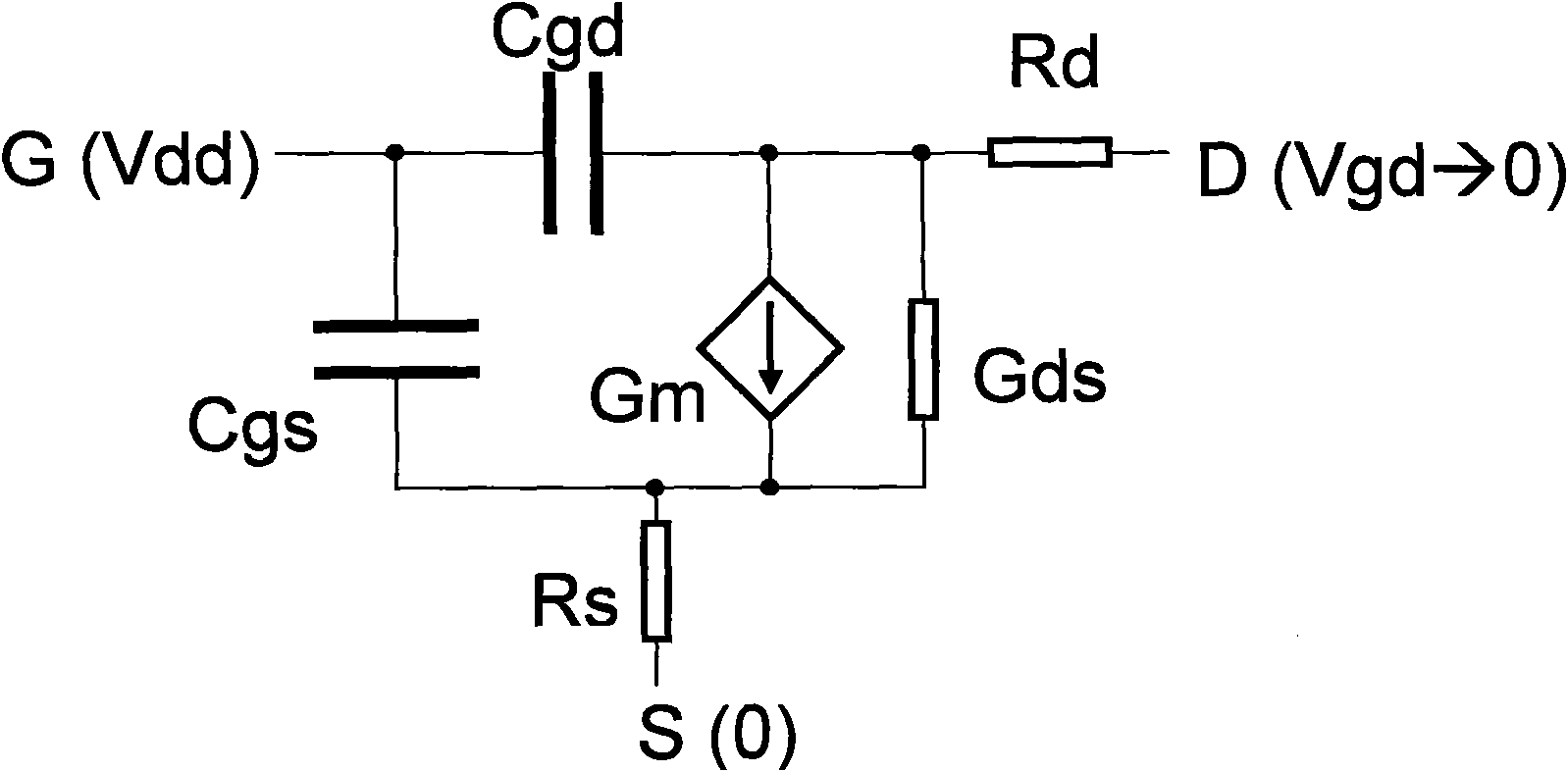 MOS (Metal Oxide Semiconductor) field effect transistor