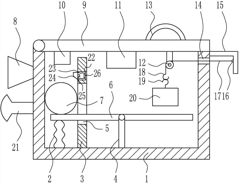 Factory fire alarm device