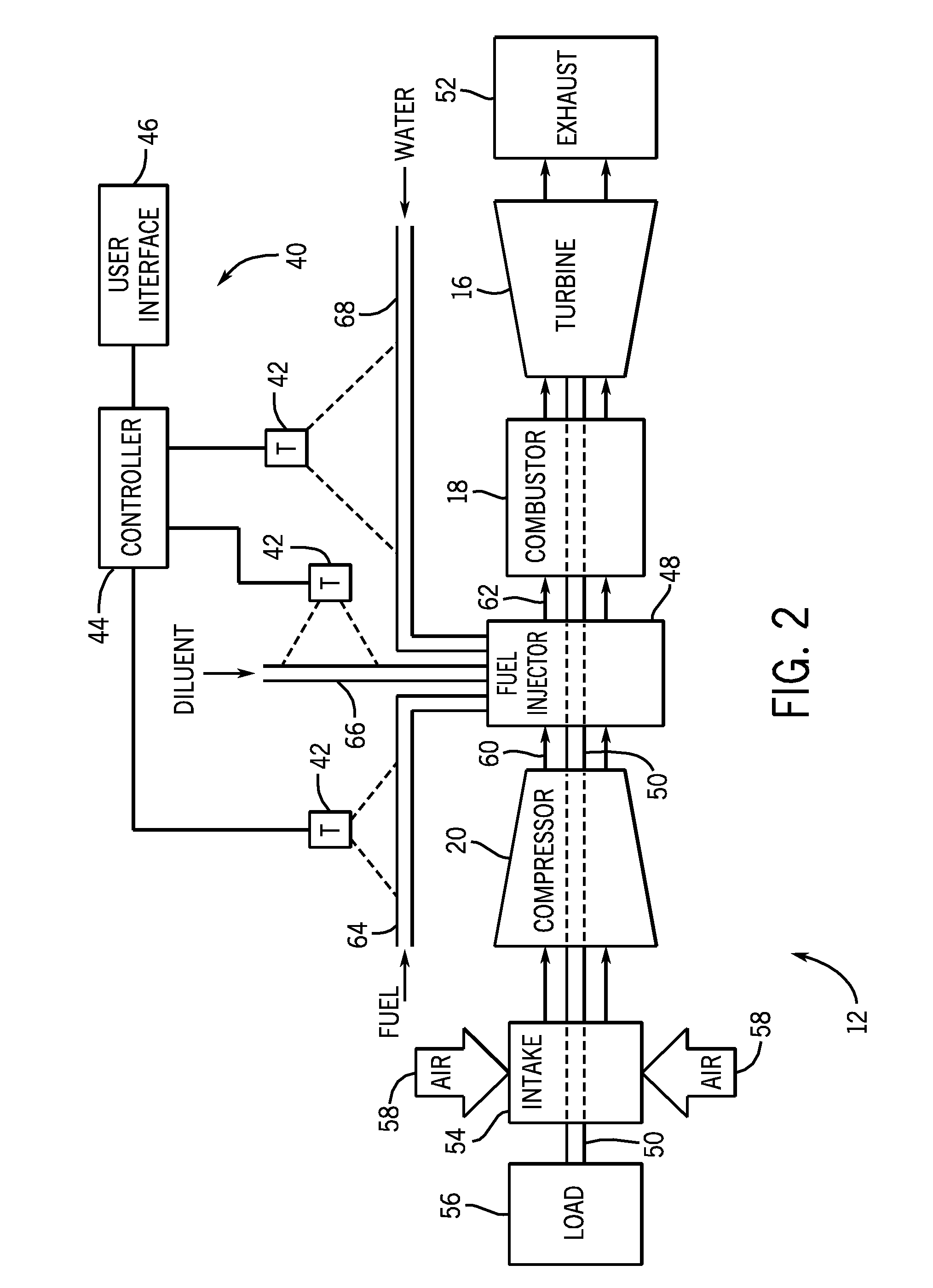 Thermal measurement system and method for leak detection