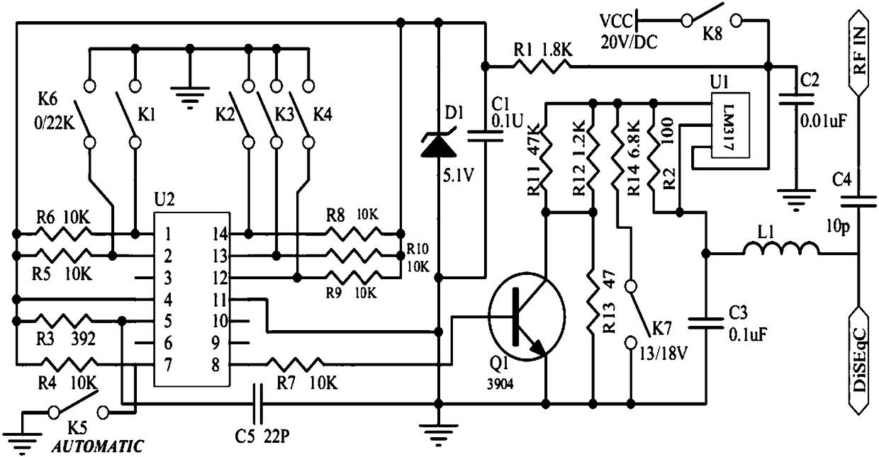 Control circuit and switch device
