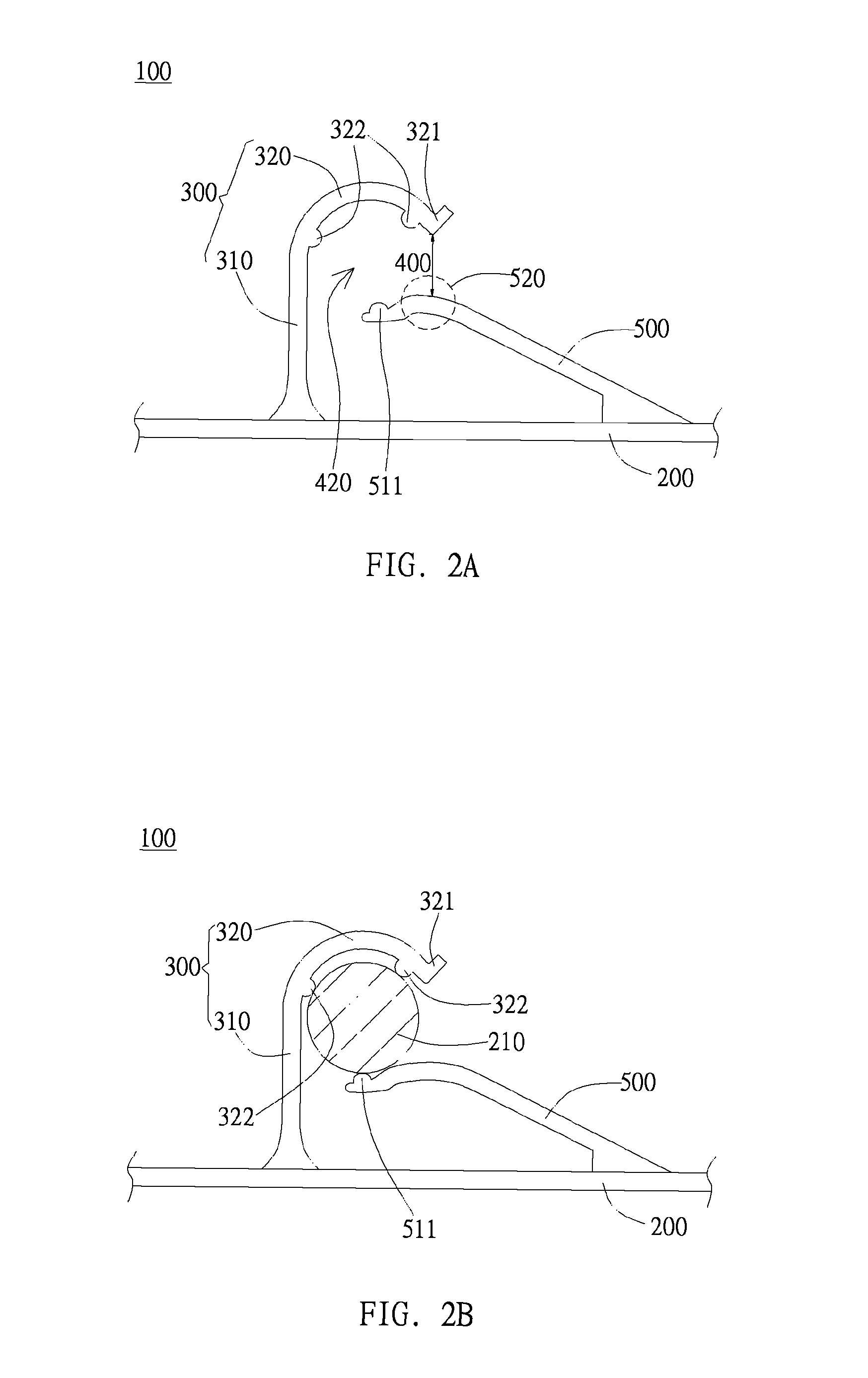 Lamp positioning device and the backlight module using the same