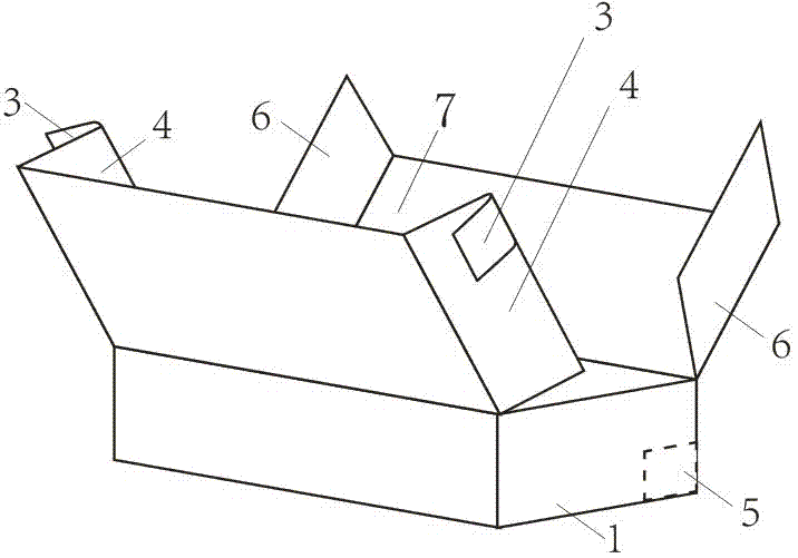 Locking mechanism of packaging box