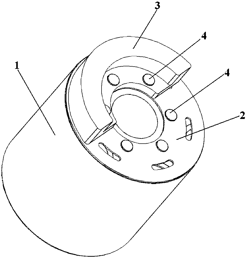 Motor rotor assembly and air conditioner compressor having same