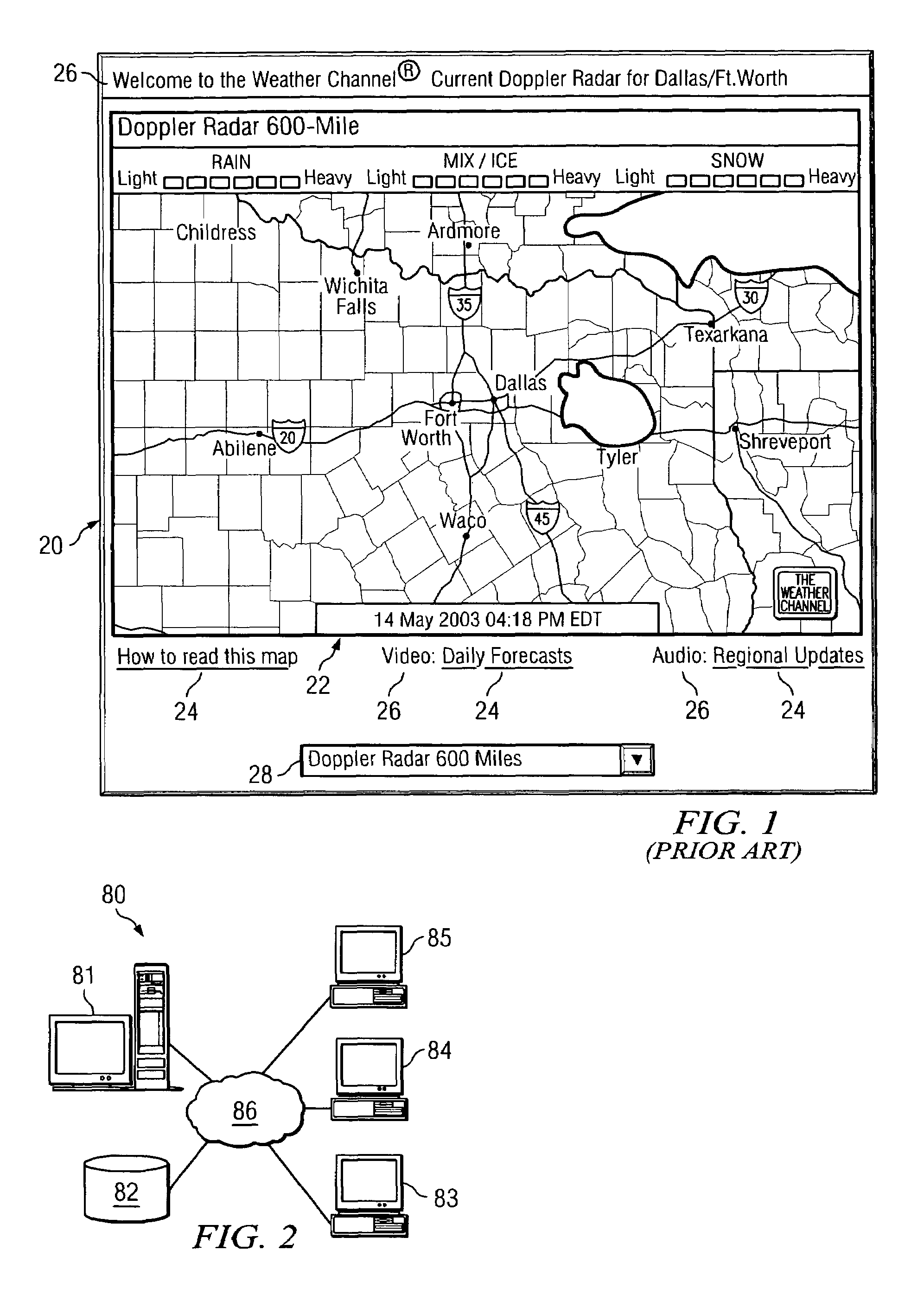 Apparatus and method for distributing portions of large web images to fit smaller constrained viewing areas