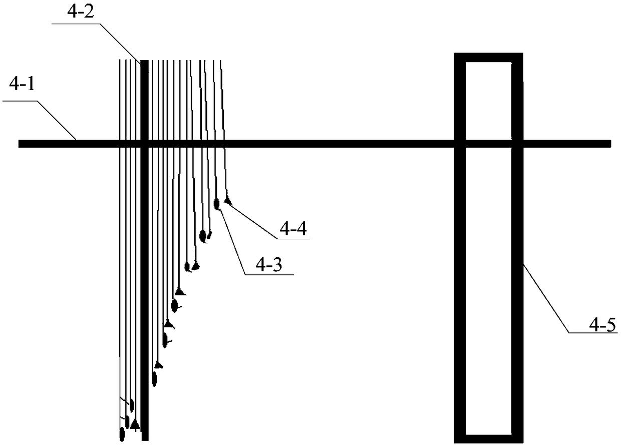 A solar pond heat collection efficiency analysis test device