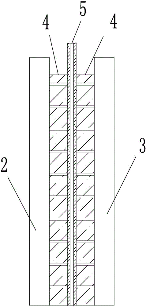 Lithium battery convenient for battery core coiled material to exhaust