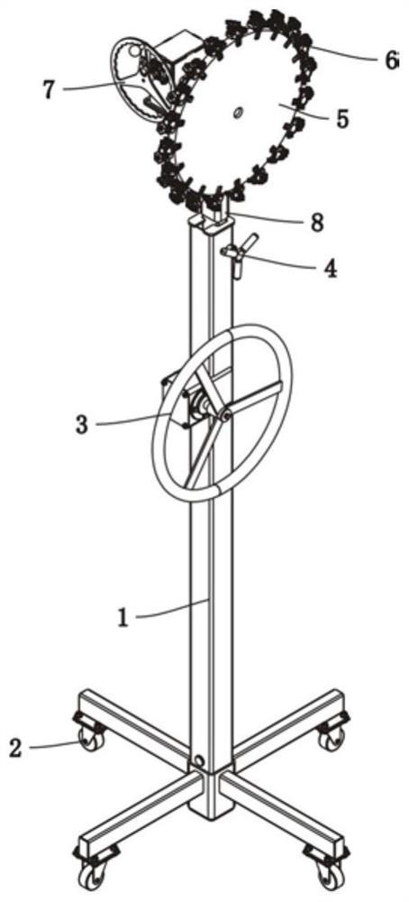 Hemodialysis pipeline anti-falling device