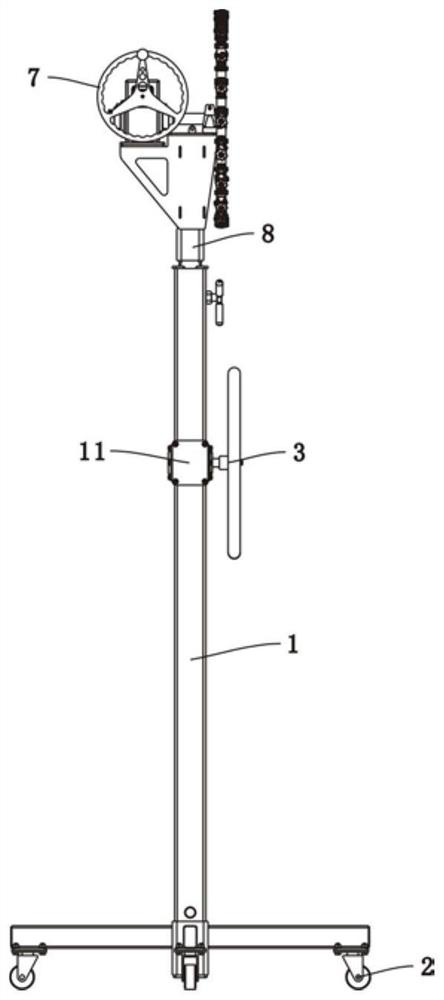 Hemodialysis pipeline anti-falling device