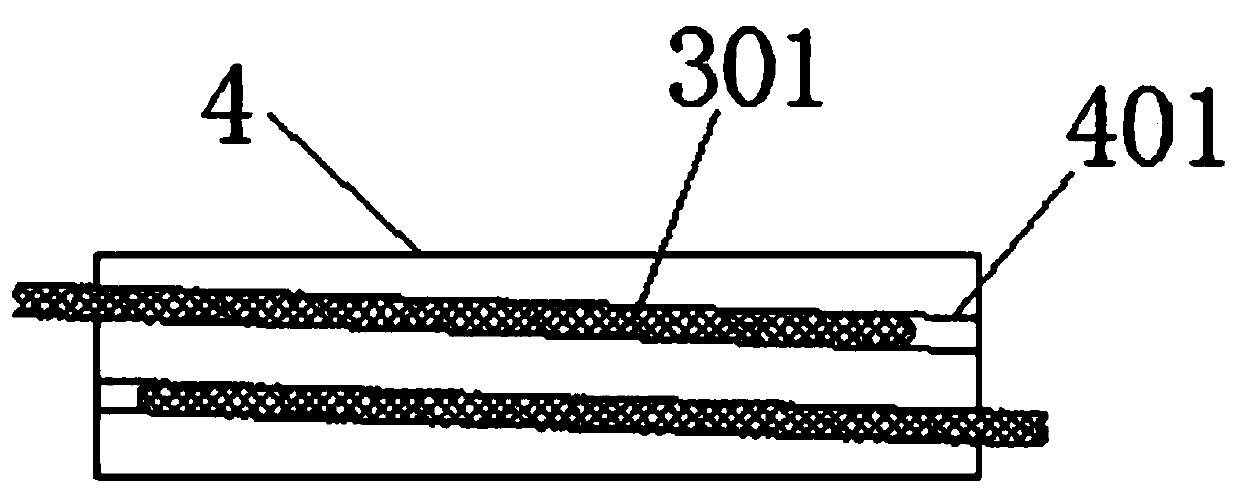 Nursing surgical suture fixing device capable of keeping humidity of surgical sutures