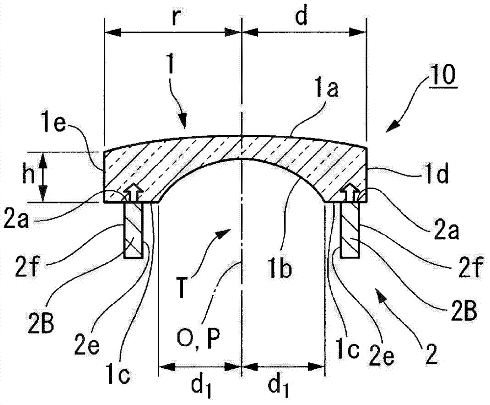 Lens mirror frame and lens assembly