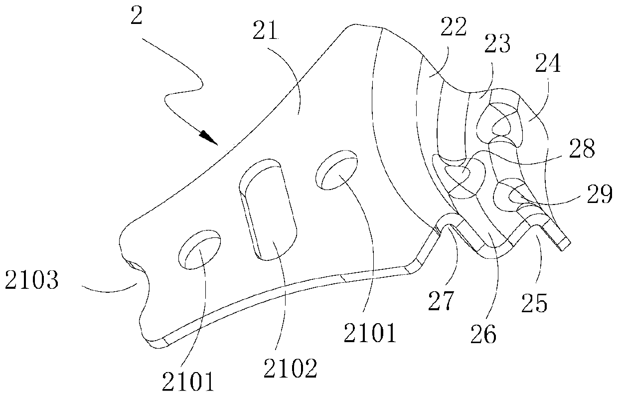 rear control arm structure