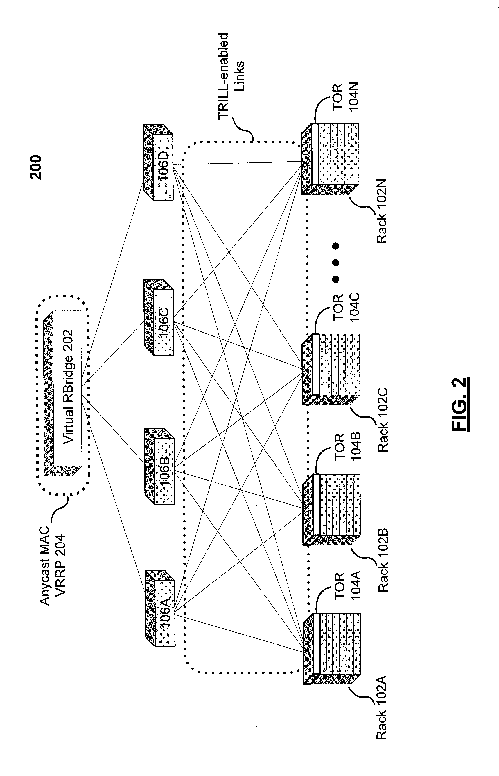 Systems and methods for optimizing layer three routing in an information handling system