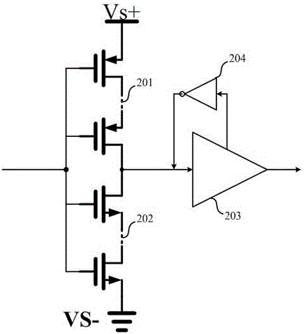 Positive and negative voltage dynamic bias level shifting circuit based on negative voltage detection and band-gap reference