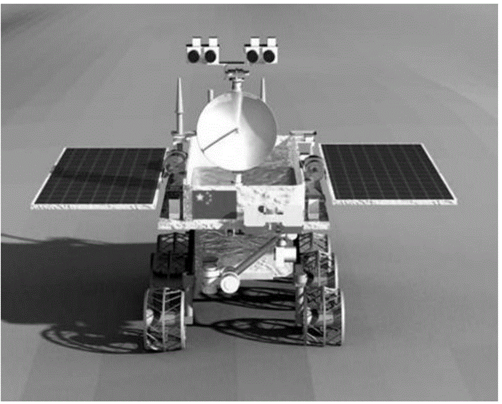 Mutual-shooting imaging system for deep-space exploration lander and deep-space exploration rover