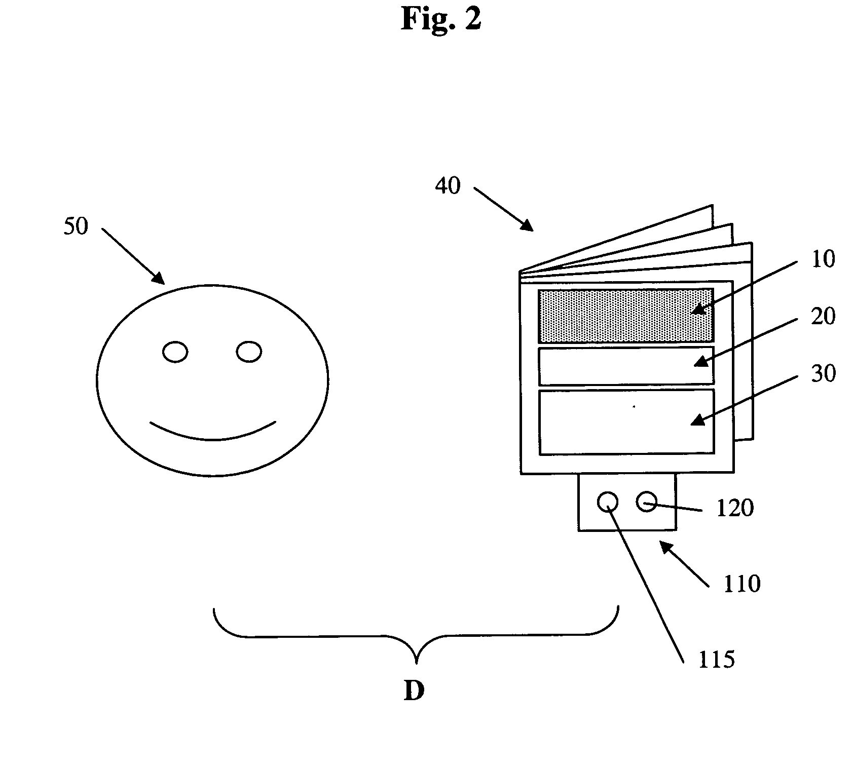 Device and method for evaluation of reading speed to determine vision problems