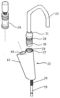 Water drinking stand with ice water system