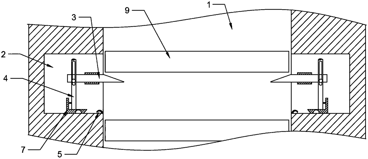 Cleaning device of tubular workpiece