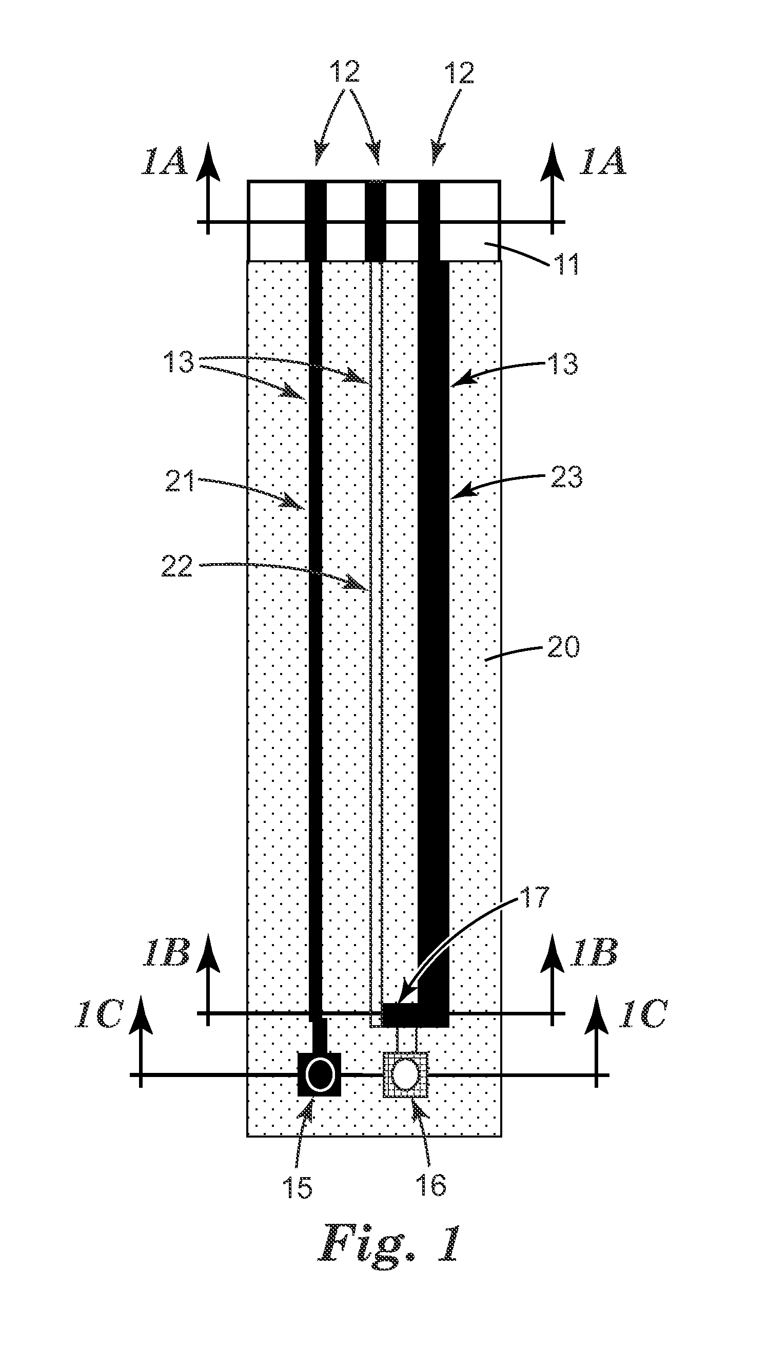 Quinhydrone-containing Sensor