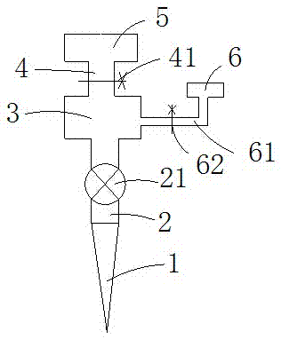 Quick determination system for antibiotic residue in livestock products